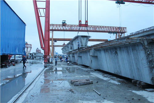 單片梁靜載試驗